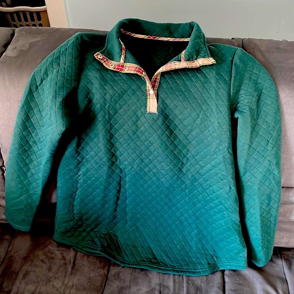Quilted Collared Heavy Shirt